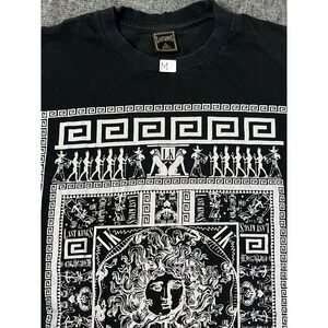 Last Kings Vintage Egyptian Hieroglyphics All Over Print T-Shirt Size Medium USA